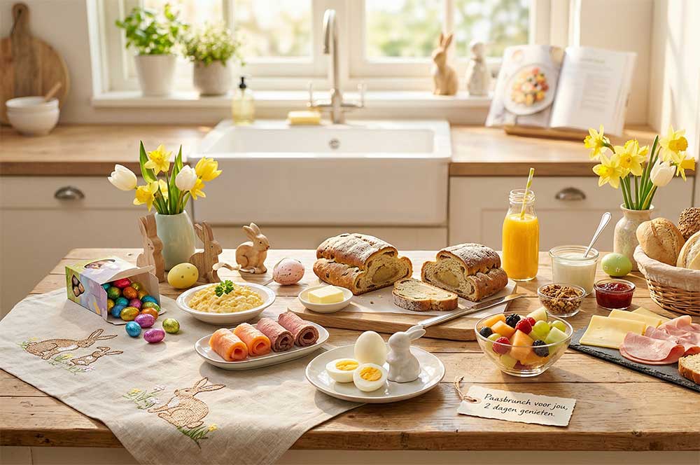 Zo organiseer je een luxe en onbezorgde paasbrunch